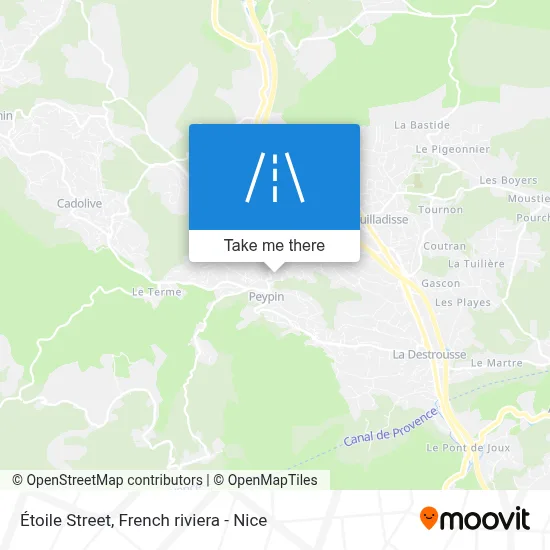 Rue De L'Étoile map