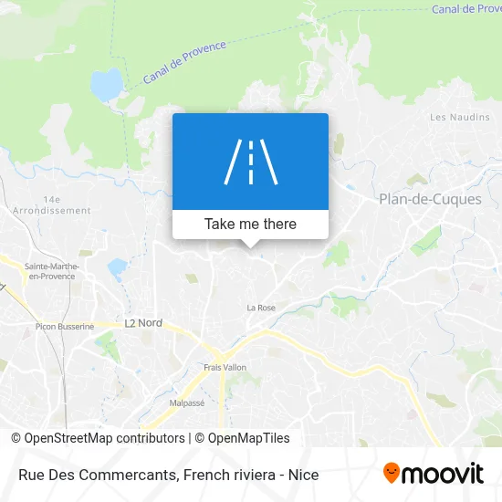 Rue Des Commerçants map