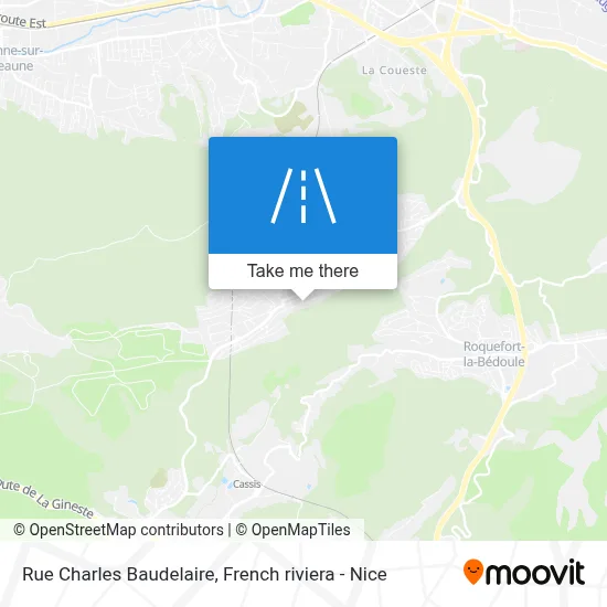 Rue Charles Baudelaire map