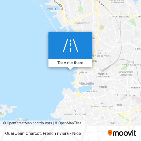 Quai Jean Charcot map