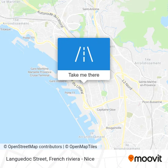 Rue Du Languedoc map