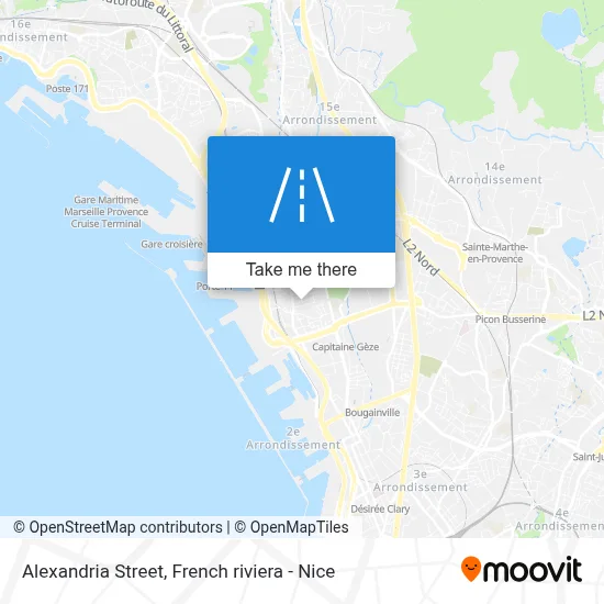 Rue D'Alexandrie map