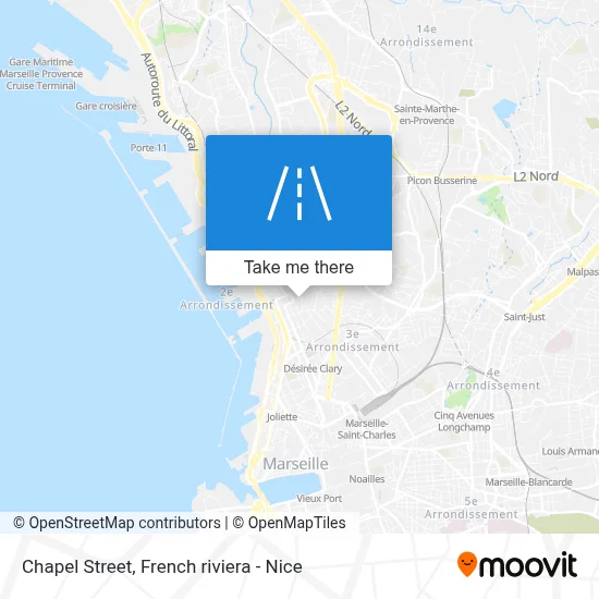 Rue De La Chapelle map