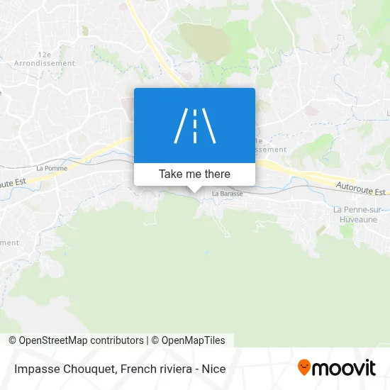 Impasse Chouquet map
