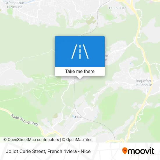 Rue Joliot Curie map