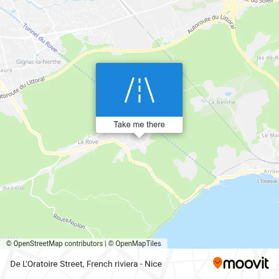 Rue De L'Oratoire map