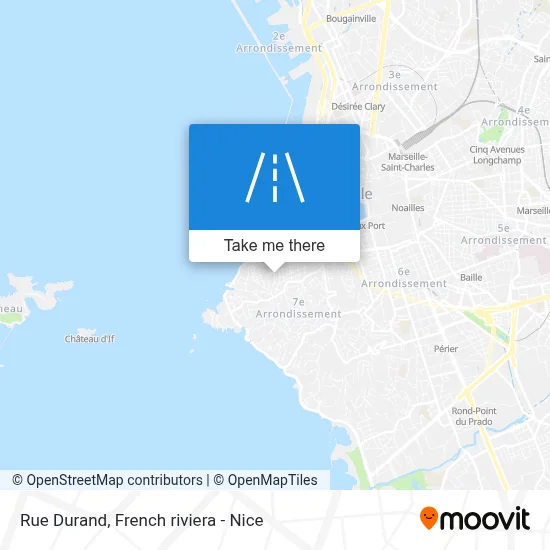 Mapa Rue Durand