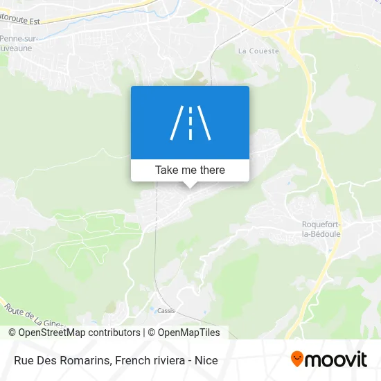 Rue Des Romarins map