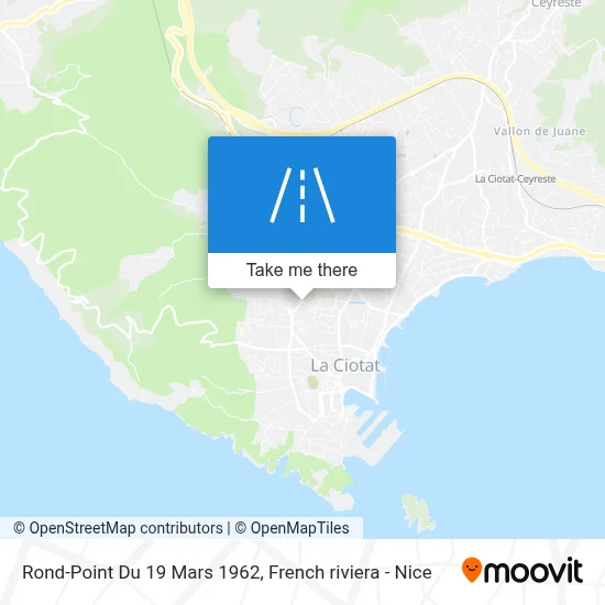Rond-Point Du 19 Mars 1962 map