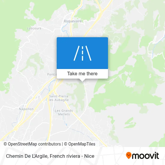 Chemin De L'Argile map