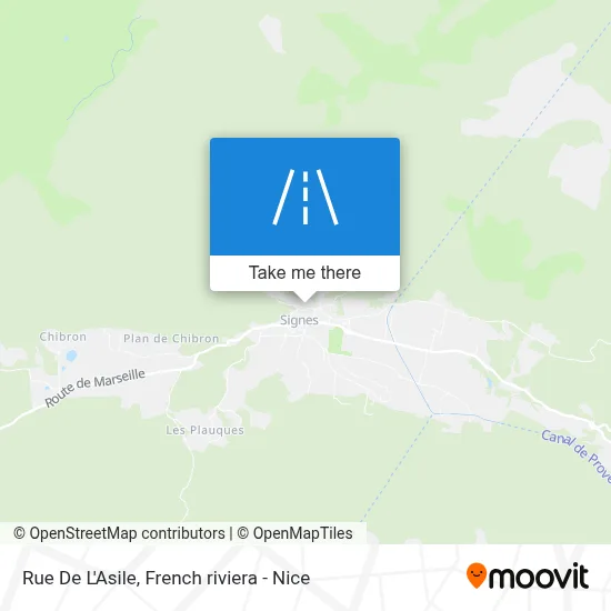 Rue De L'Asile map