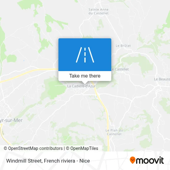 Rue Du Moulin À Vent map