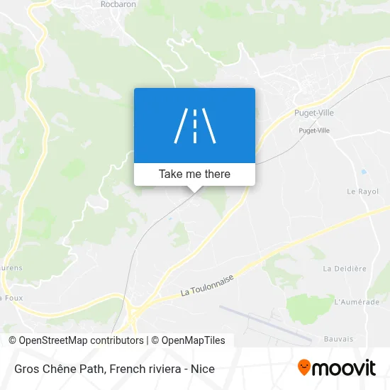 Chemin Du Gros Chêne map
