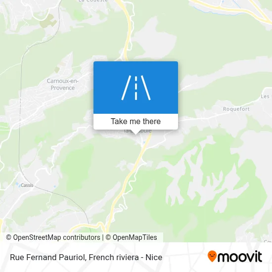 Rue Fernand Pauriol map