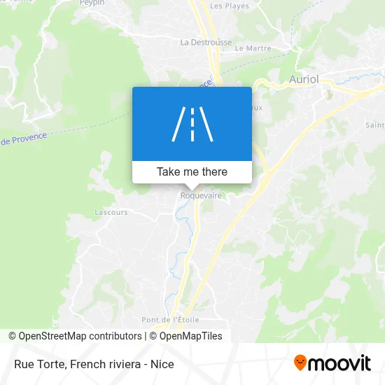 Rue Torte map