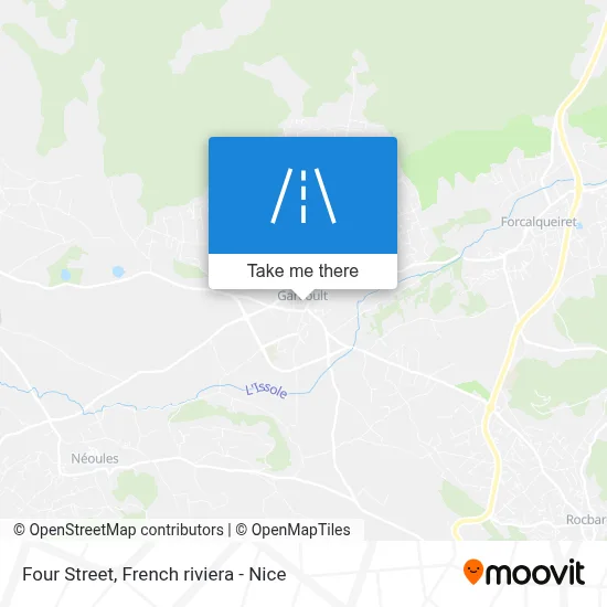 Rue Du Four map
