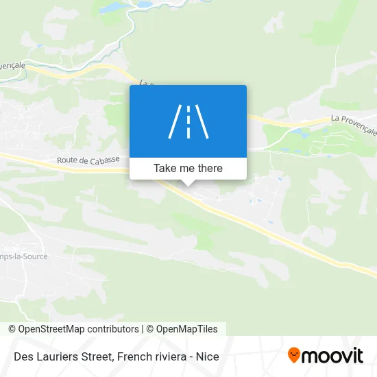 Rue Des Lauriers map