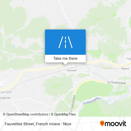 Rue Des Fauvettes map