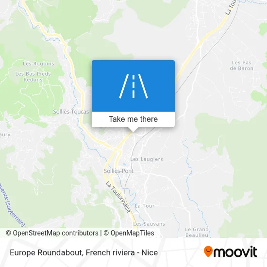 Rond-Point De L'Europe map