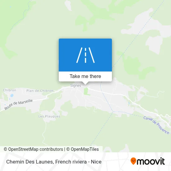Chemin Des Launes map