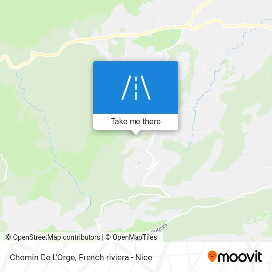 Chemin De L'Orge map