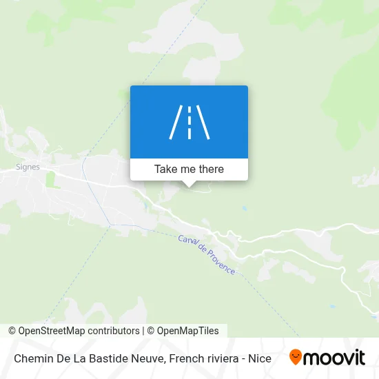 Chemin De La Bastide Neuve map