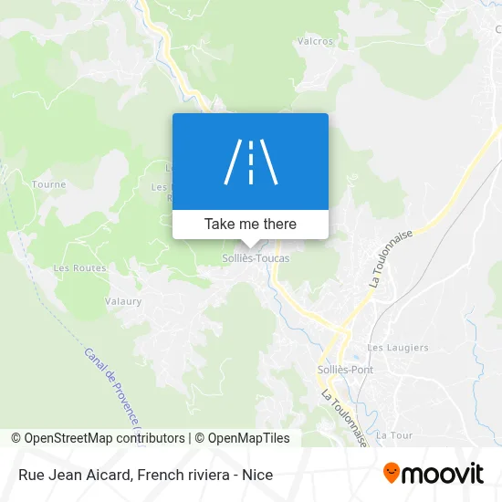 Rue Jean Aicard map