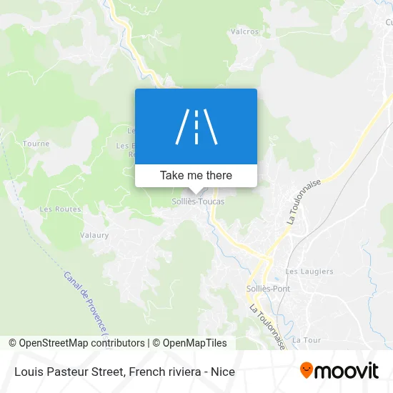 Rue Louis Pasteur map