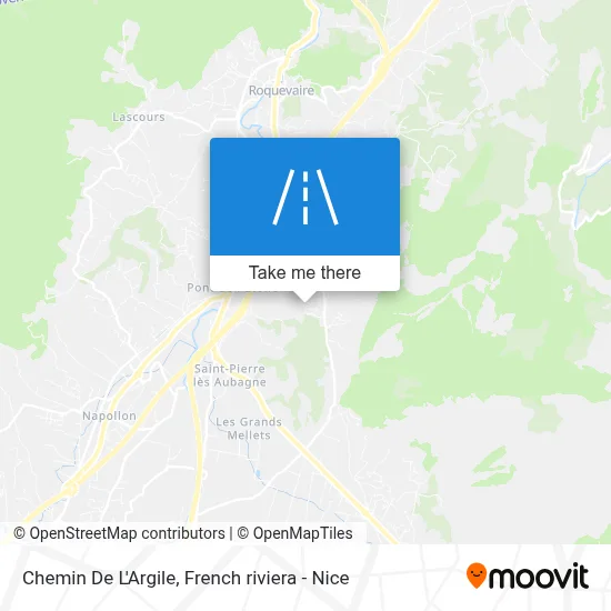 Chemin De L'Argile map