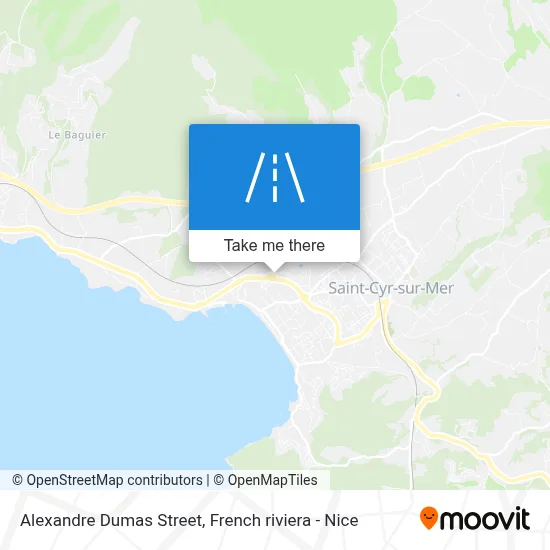 Rue Alexandre Dumas map