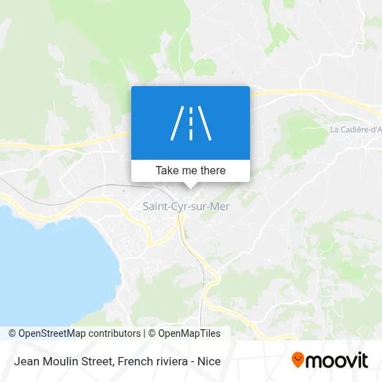 Mapa Rue Jean Moulin