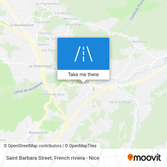 Mapa Rue Sainte-Barbe