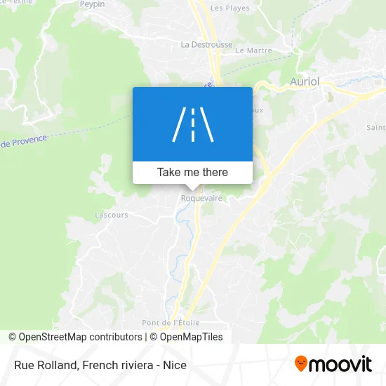 Mapa Rue Rolland