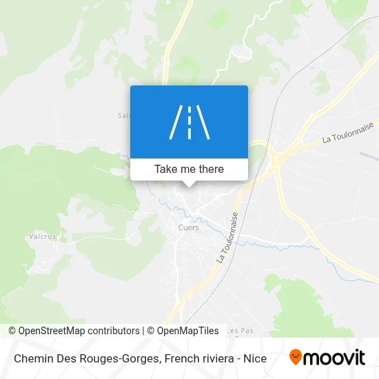 Mapa Chemin Des Rouges-Gorges