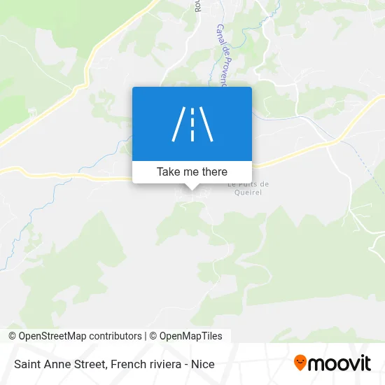 Rue Sainte-Anne map