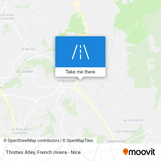 Impasse Des Chardons map