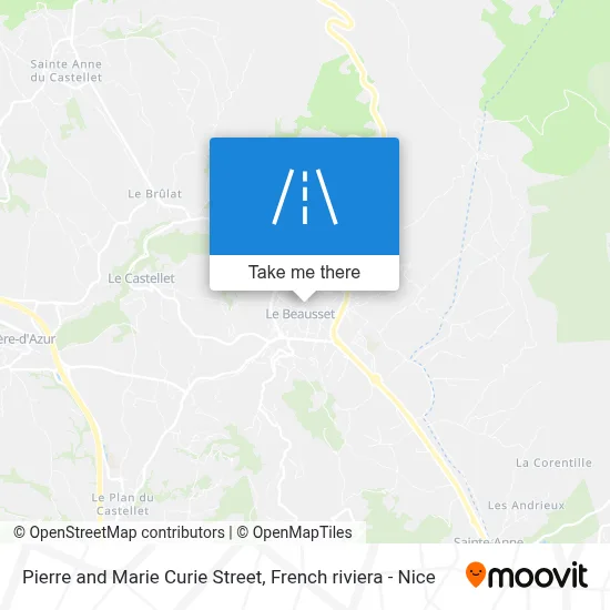 Rue Pierre Et Marie Curie map