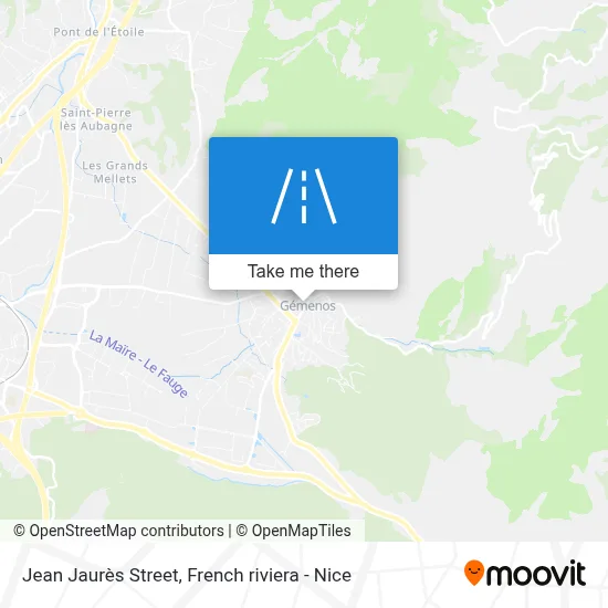Rue Jean Jaurès map