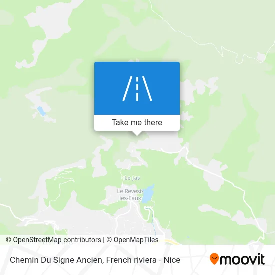 Chemin Du Signe Ancien map