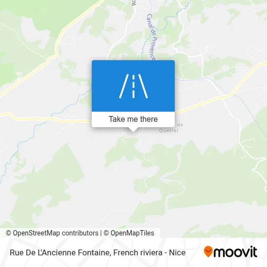 Rue De L'Ancienne Fontaine map