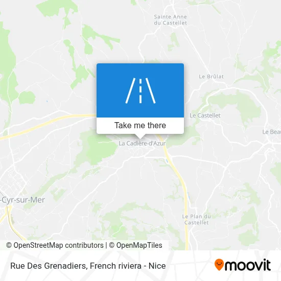 Rue Des Grenadiers map