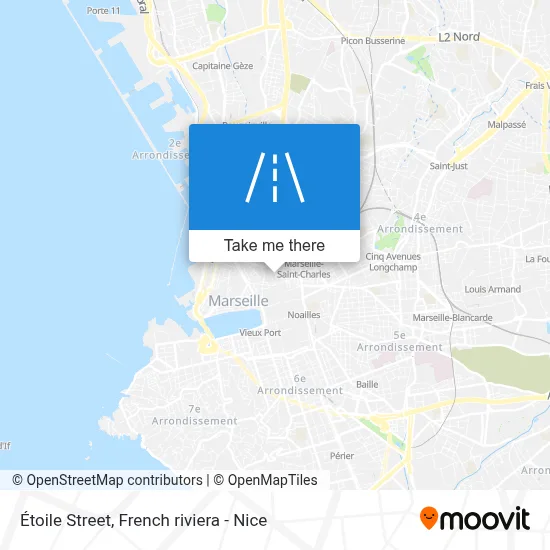 Rue De L'Étoile map