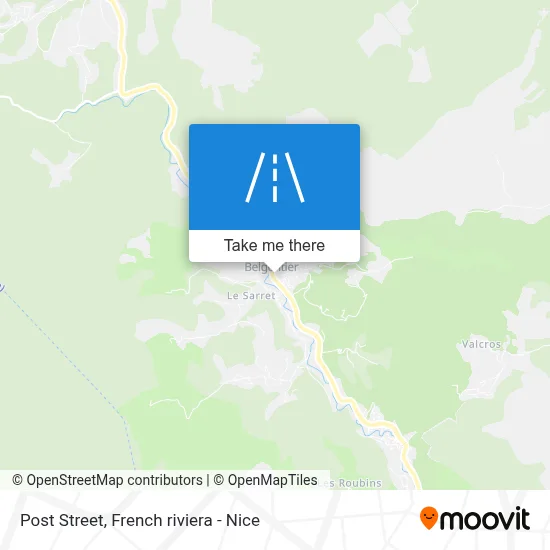 Rue De La Poste map