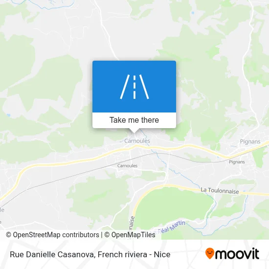 Rue Danielle Casanova map