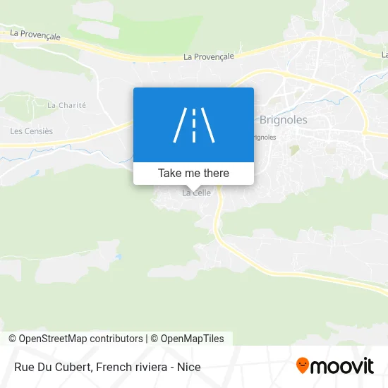 Rue Du Cubert map