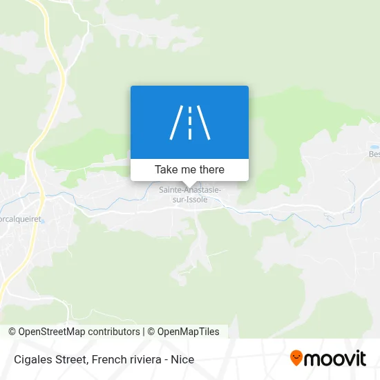 Rue Des Cigales map