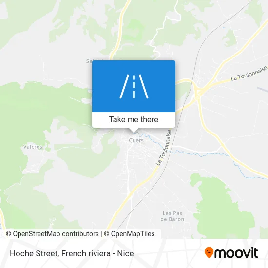 Mapa Rue Hoche