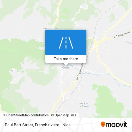 Rue Paul Bert map
