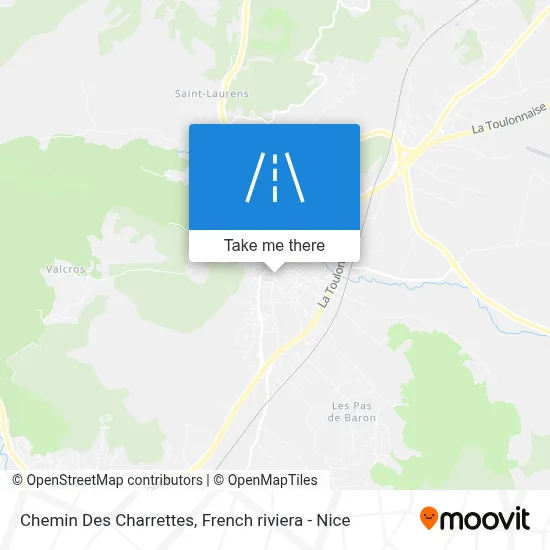 Chemin Des Charrettes map