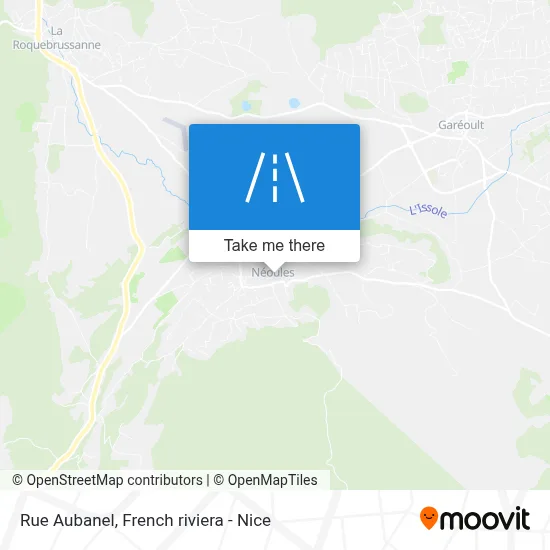 Rue Aubanel map
